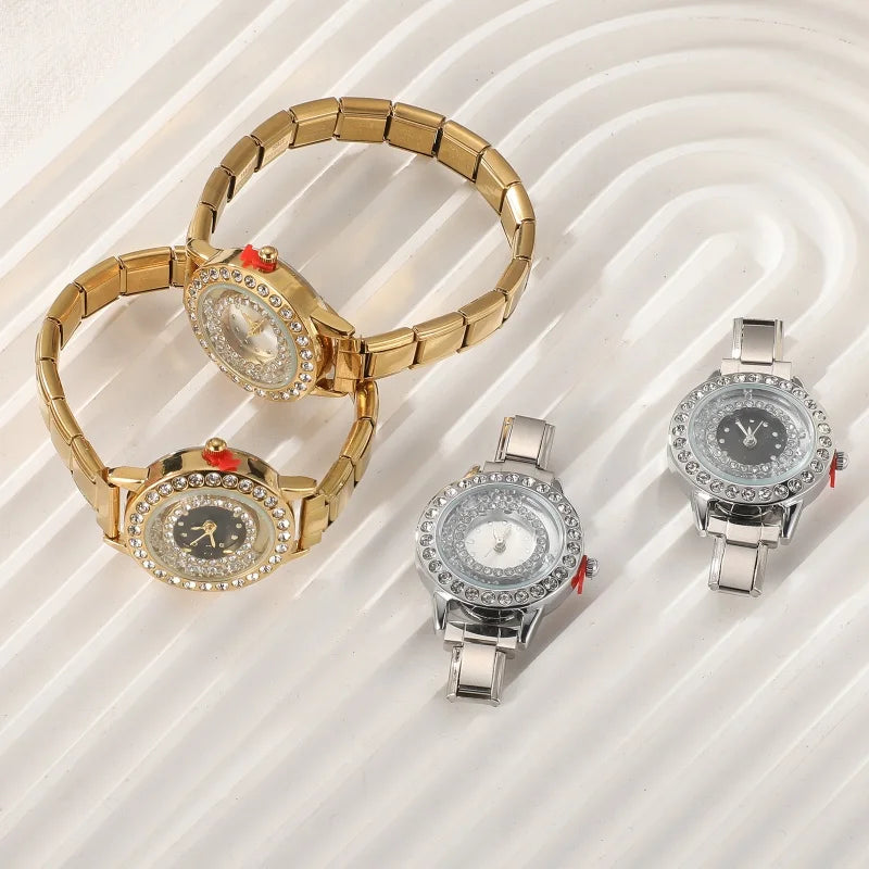 Wholesale High Quality Stainless Steel Watch Head Bracelet 9mm DIY Italian Charm Women Mens Round Square Watch 12 Zodiac Watches Qme