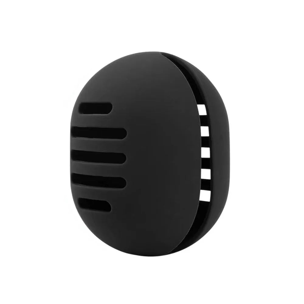 Makeup Sponge Holder Eco-friendly Silicone Multi-hole Beauty Storage Qme Black China Mainland