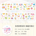 300cm/Roll Cute Cartoon WHIMSY Making Tape Diary Sticker DIY Scrapbooking Stickers Decor Mobile Planner Korean Stationery Qme D 40mm X 315cm