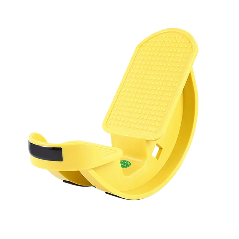 1 Foot Rocker Elastic Plate Calf Stretch Ankle Achilles Tendon Qme 1PCS Yellow