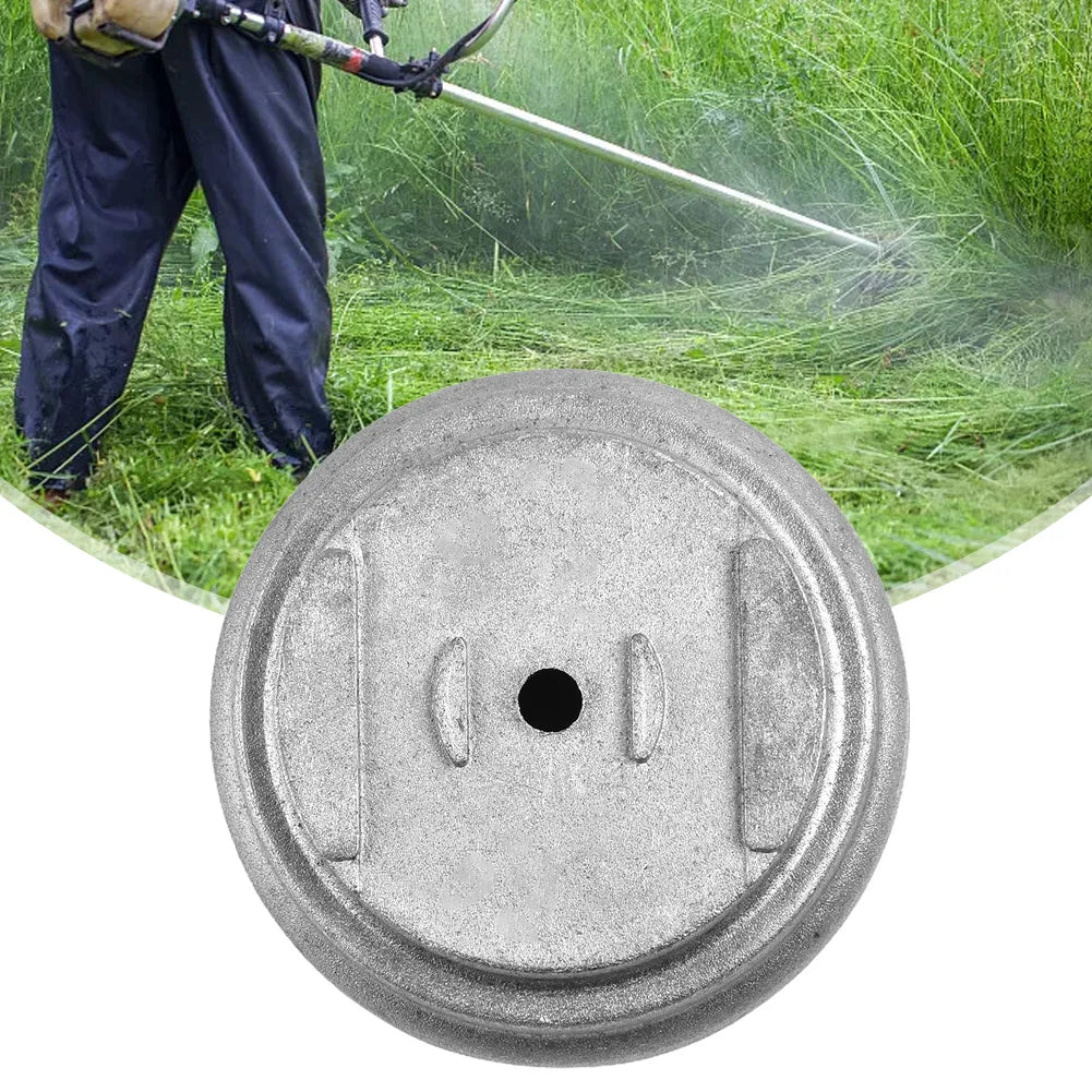 Metal Electric Lawn Mower Blade Base Grass Cover Guard Blades Base Replacement Lawn Mower Parts Accessories Qme