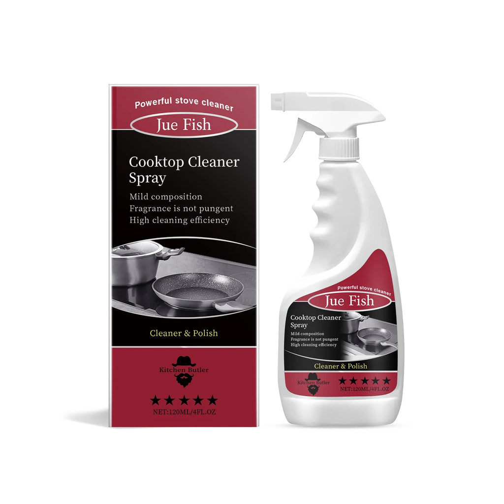 Powerful Cooker Foam Cleaner Quickly Dissolve Grease Eliminate Odors Remove Black Scale for Kitchenware Heavy Oil Cleaner Spray Qme 120ml Boxed