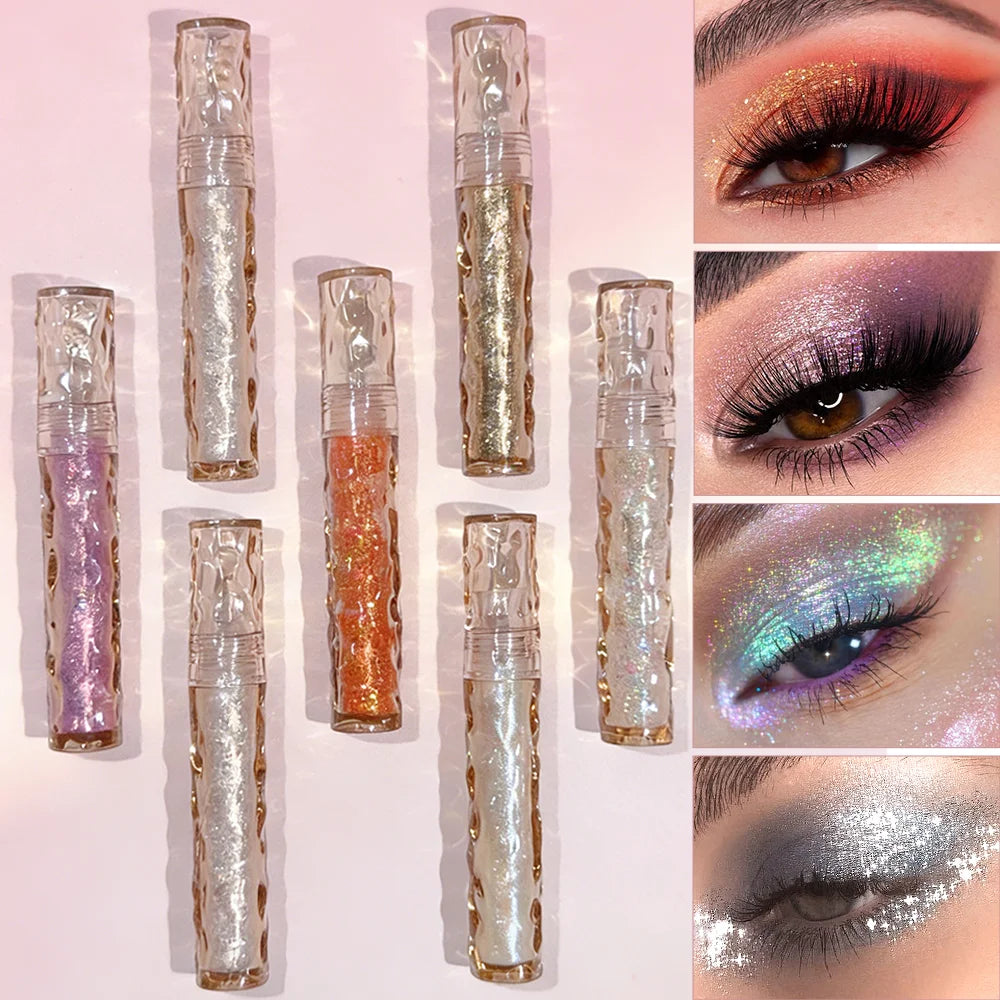 Quick Dry Liquid Glitter Eyeshadow North America Holiday Waterproof Qme