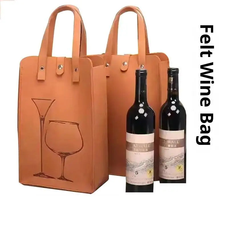 Great Load Bearing Handheld Beverage Packaging Handbag Giftwrap Qme
