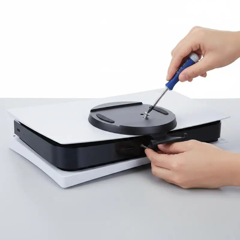 Universal Game Console Vertical Stand Non-slip Plastic Bracket Fixing Qme