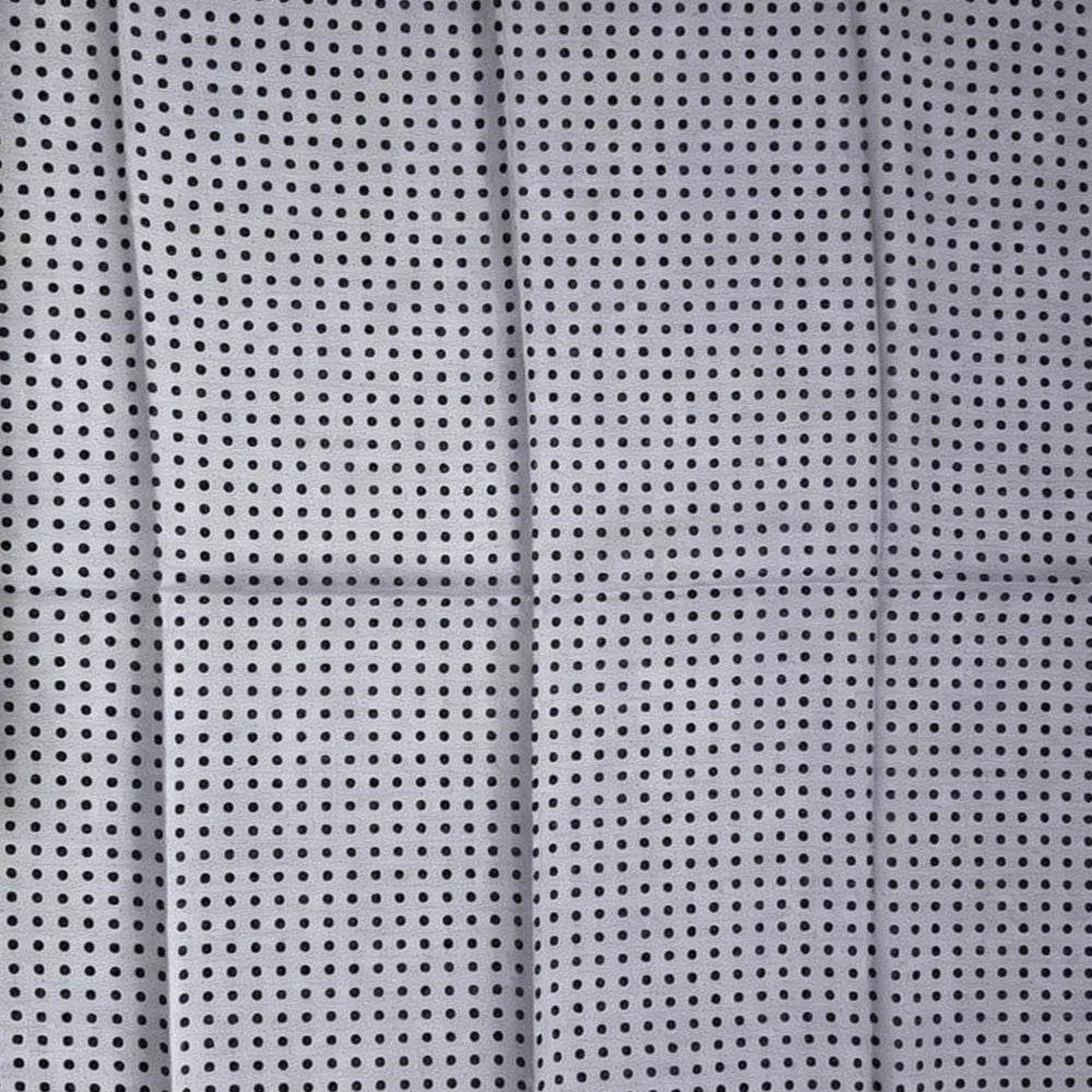 Multi Purpose Square Scarf Lightweight Polyester Thin Waist Butt Qme Light Blue