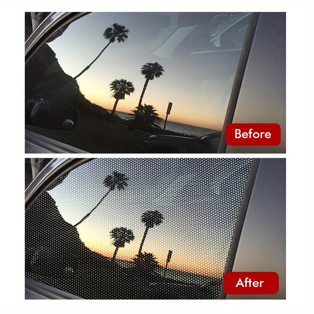 Single-layer transparent sheet packaging film, self-adhesive car stickers, car window sunshade film - low price Qme