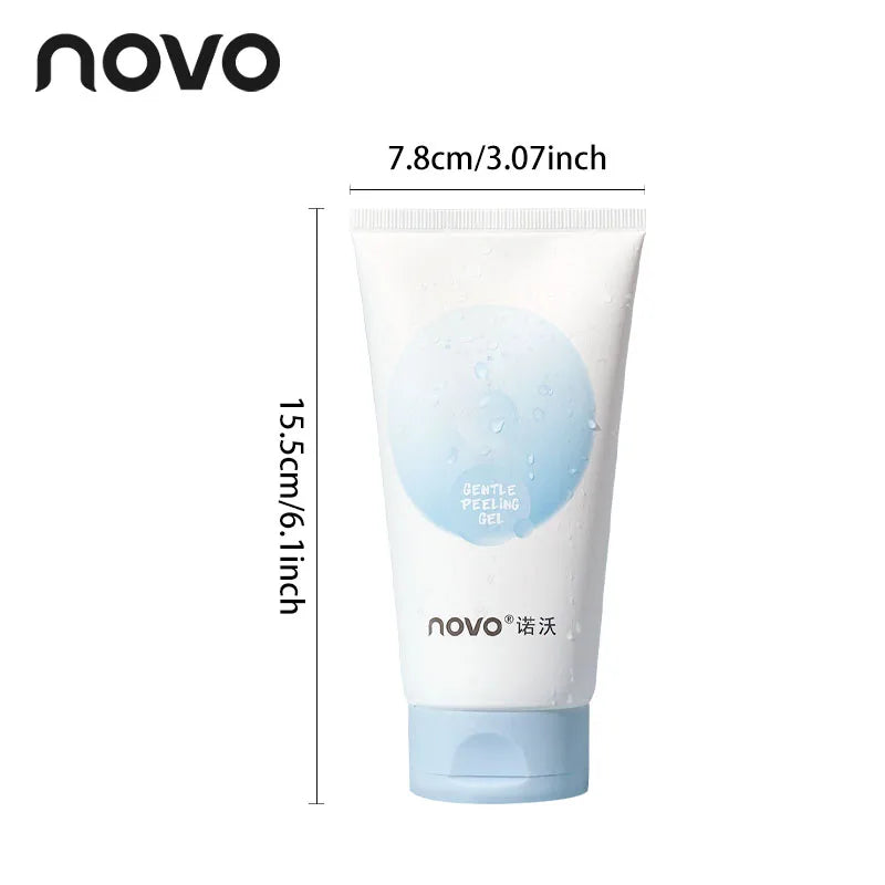 Deep Cleansing Exfoliating Gel, with Niacinamide and Plant Ingredients, Deep Cleansing & Moisturizing Scrub Qme