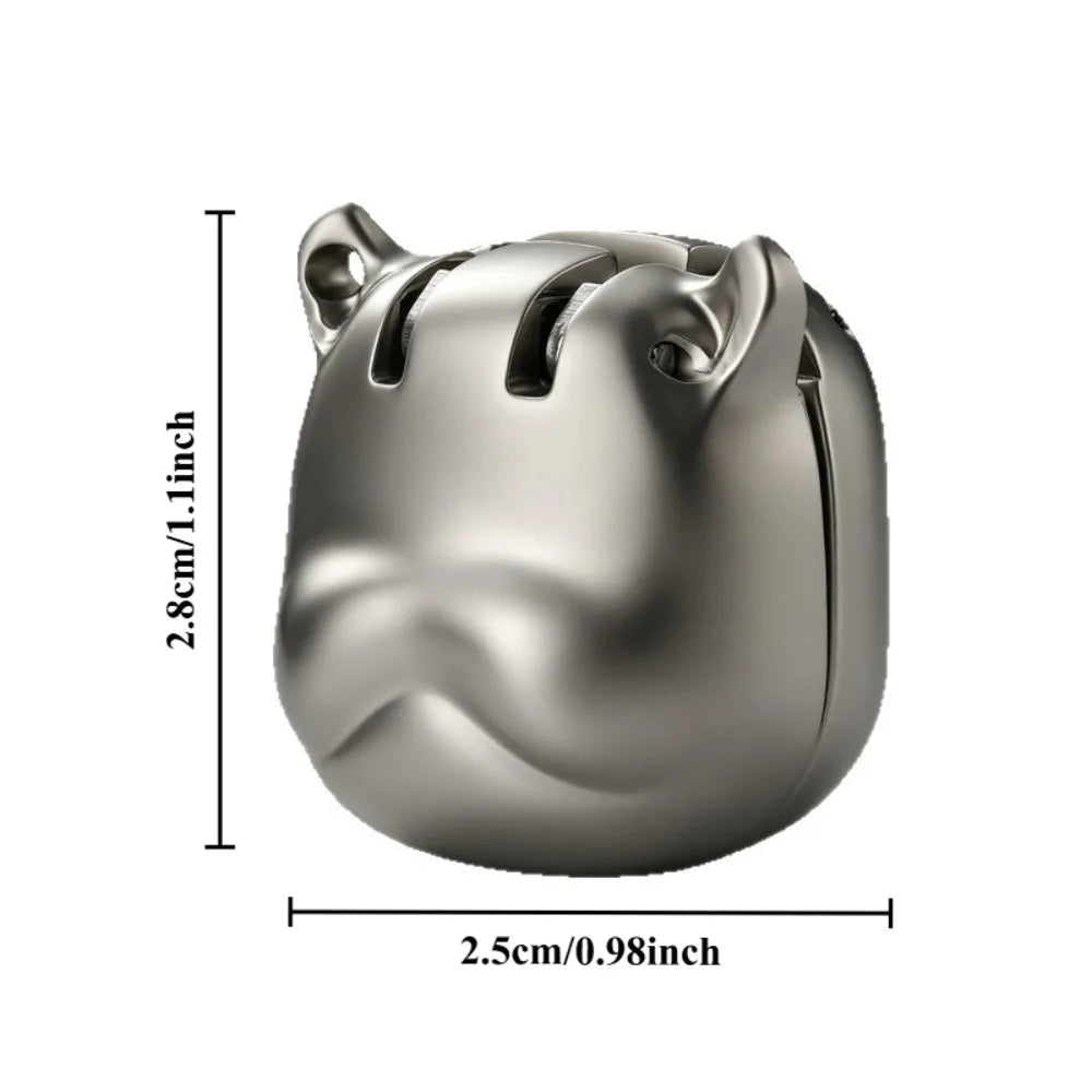 Mini Puppy Dog Head Cartoon Nail Clipper Portable Stainless Steel Qme