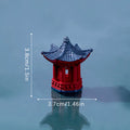 Micro Stone Gazebo Shelf Japan Mini Desk Decoration Torii Gate Qme Default Title