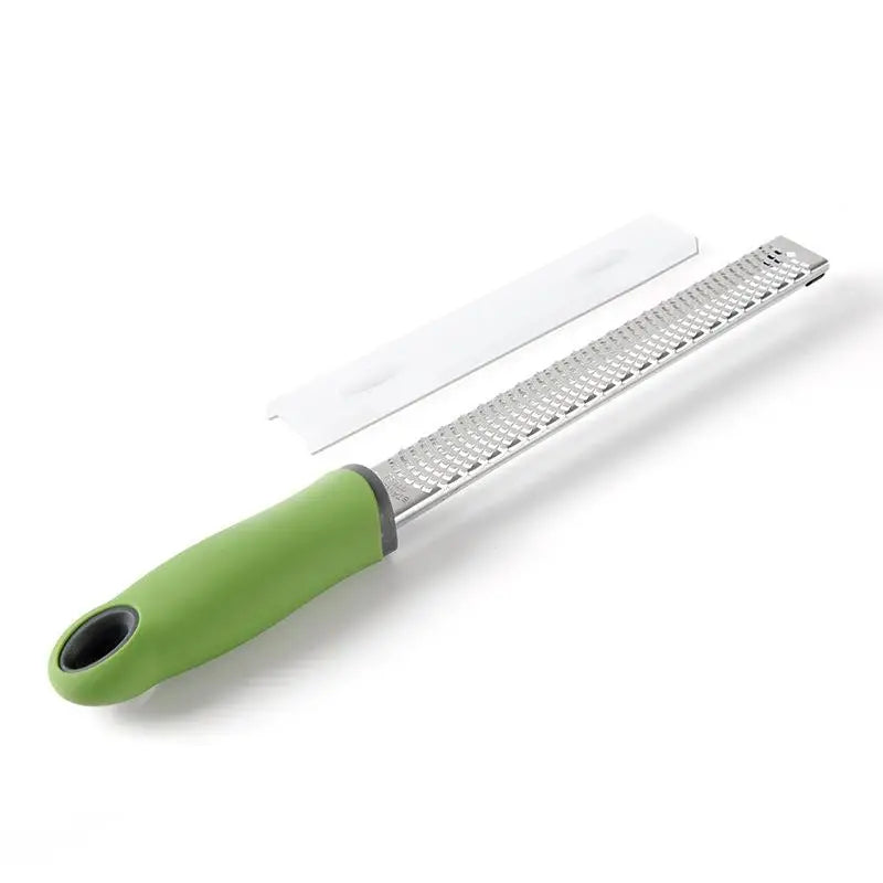 Multipurpose Cheese Grater Citrus Zester Parmesan Lemon Ginger Garlic Qme Green