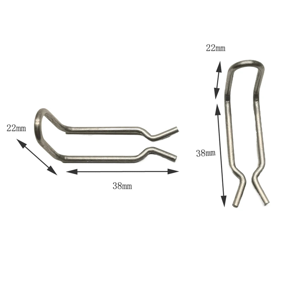 Replacement 304 Stainless Steel Clips For Karcher Pressure Washer Hose Models K3 K4 K5 K6 Part No. 50372210 Qme