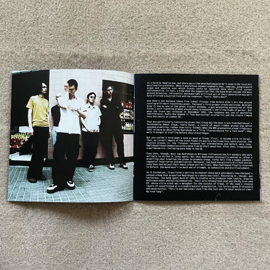Alternative Rock Compilation CD, Featuring Iconic Tracks, Experimental Arrangement Presentation, Atmospheric Vocal Performance Qme