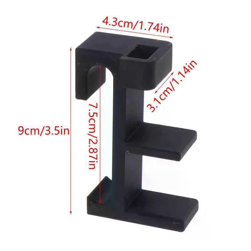 Secure ABS Baby Chair Fasteners (1 Pair) - Universal Connecting Clips for High Chair & Stroller Repair Qme