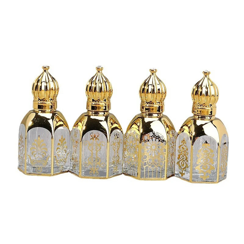 Mini Glass Roll-on Bottle Empty Container Essential Oils Perfumes Qme