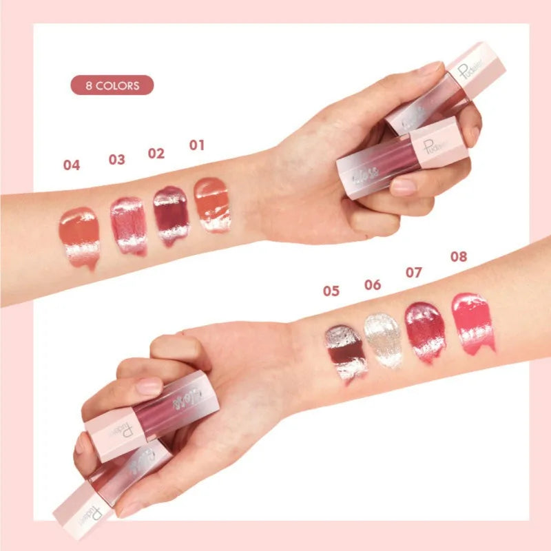 8-color Lipstick Non-stick Lip Gloss Non-distorted European American Qme