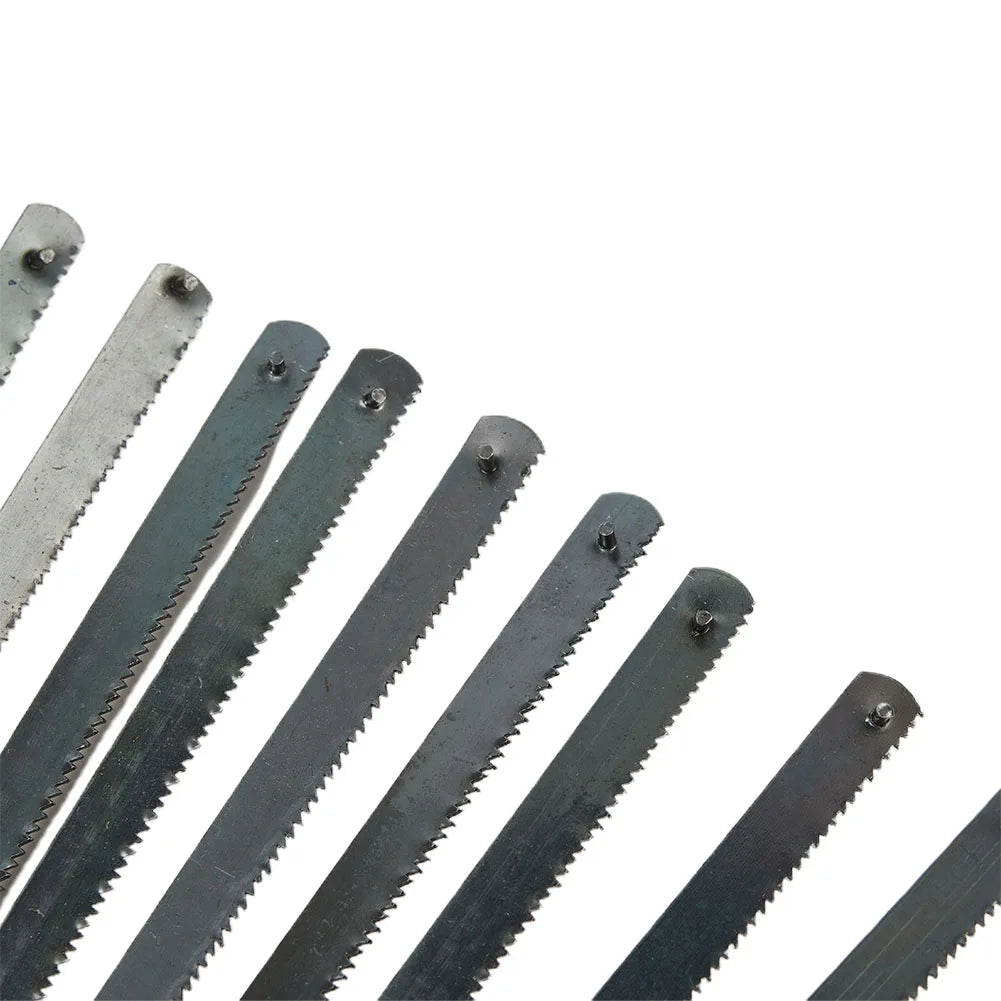 10pcs Mini Hacksaw Blade 6Inch 24T Multifunctional Saw Blade For Cutting Metal Plastic High Quality Saw Blades Qme