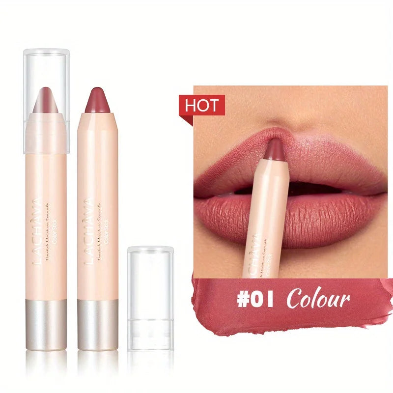 Lipstick Lipliner Pencil Long-lasting Waterproof Matte Finish Qme 01