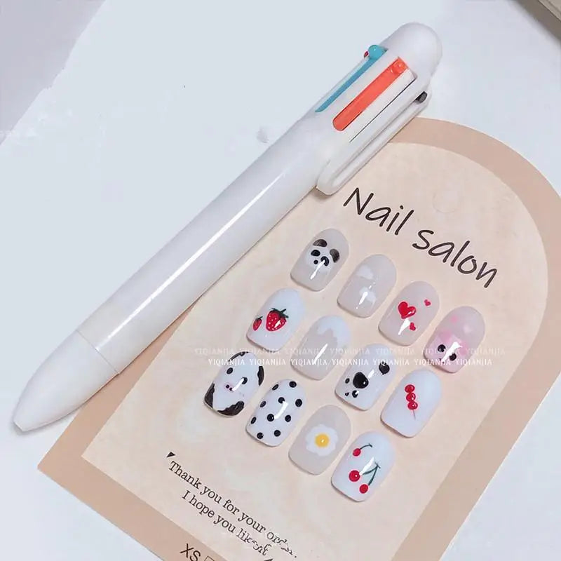 Nail Dotting Pen 1 Versatile Design Creative Art DIY At Home Salon Use Qme