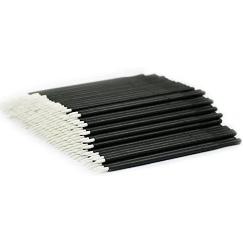 Professional Disposable Silicone Mascara Eyeliner Wands Applicator Qme 100 pcs