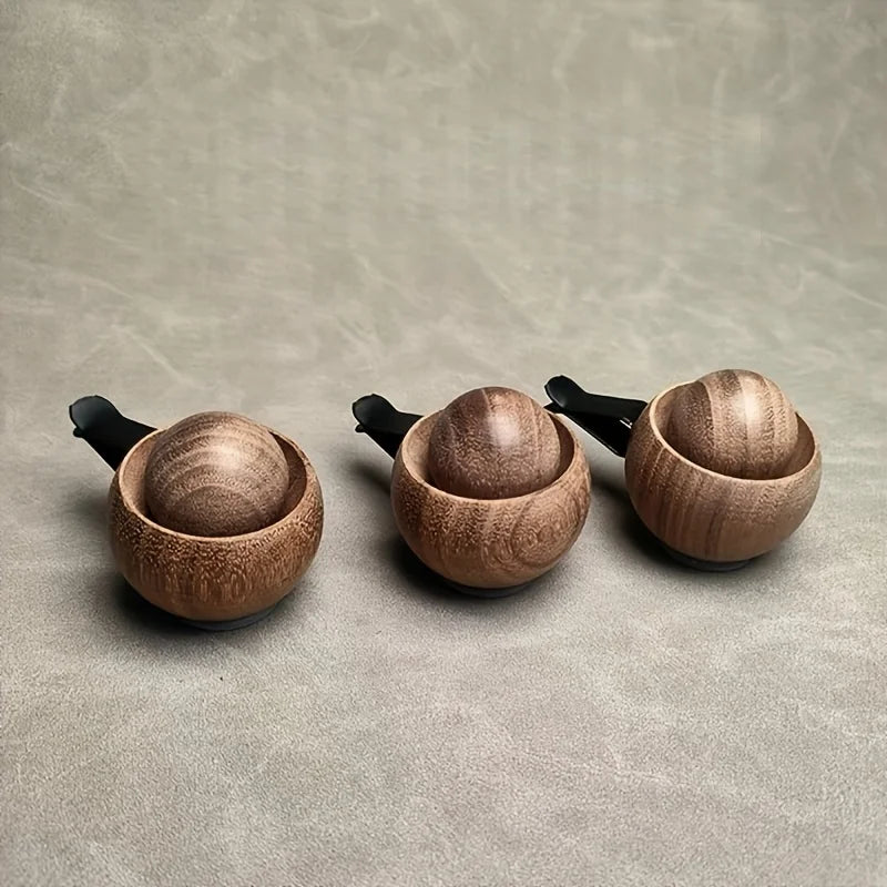 Car & Home Essential Oil Diffuser - Made of Wood Mini Cute Natural Fragrance Diffuser Suitable for Bedroom Living Room Bathroom Qme