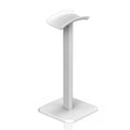 Headphones Stand Universal Aluminuim Alloy Headset Holder Supporting Flexible Headrest Desktop Gaming Earphones Hanger Bracket Qme WHITE