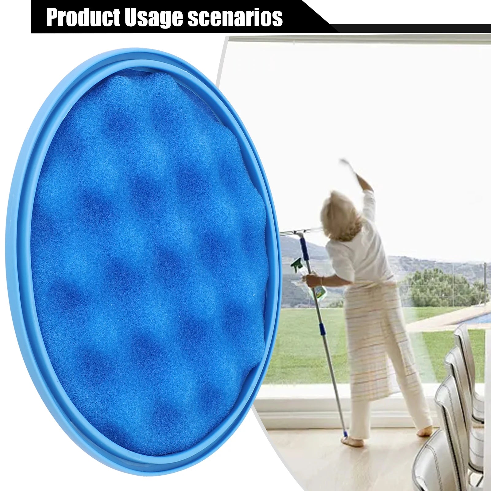 Robot Round Filter Vacuum Cleaner Sweeping Vacuum Cleaner Spare Accessories For Samsung For Cyclone Force SC05 SC07 SC15 VC07 Qme