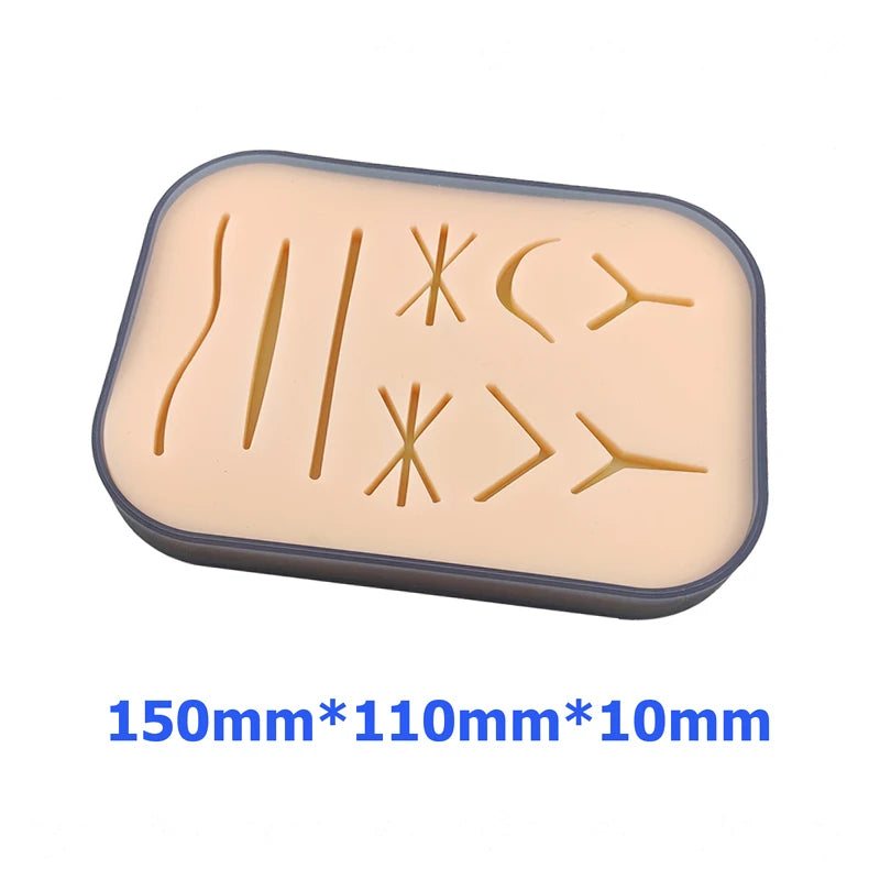 Surgical Suture Lifelike Training Skin Operate Practice Model Pad Qme a