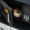 1 12 Doll House Accessories Dollhouse Miniature Black Microwave Oven Qme Default Title