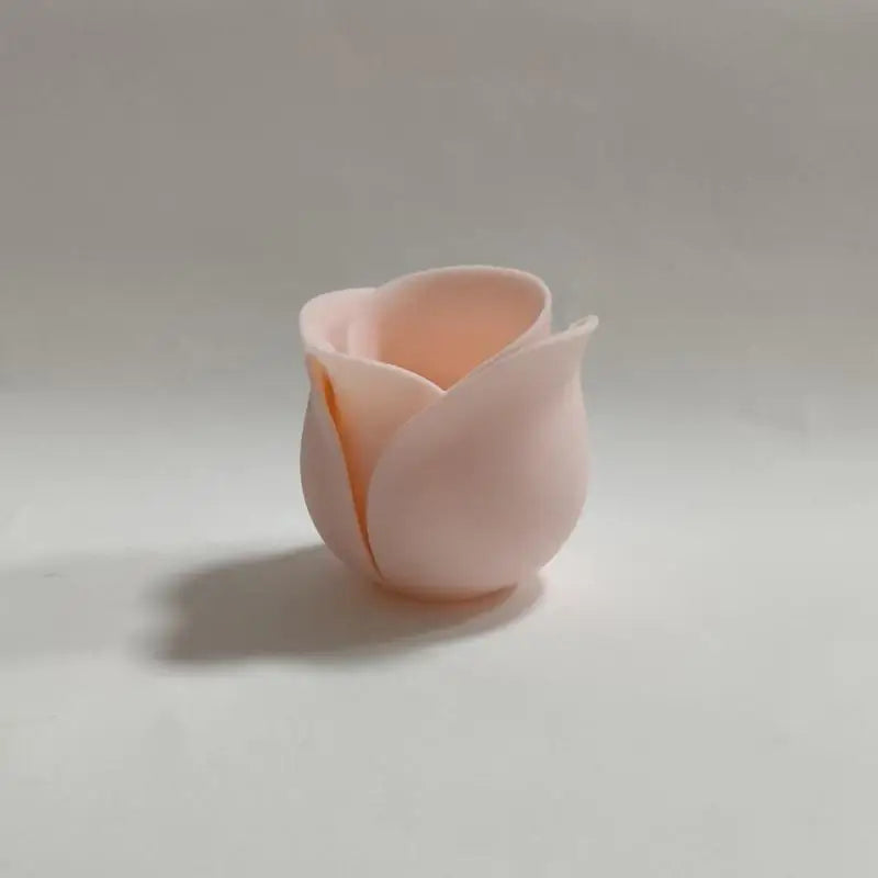 Rose Shape Basin Flowerpot Creative Mini Plant Pots For Daily Gardening Home Decoration Flowerpots Qme Pink
