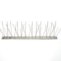 Stainless Steel Pigeon Spikes Bird Repeller Deterrent Traps Anti-bird Repellent Pest Control Garden Balcony Thorn Nail Kit Qme Silver 1PC