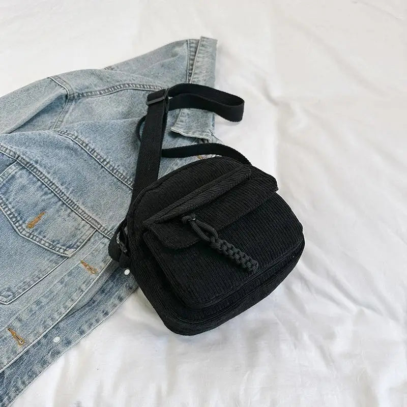 Crossbody Bag For Women Casual Style Zipper Closure Adjustable Strap Large Capacity Multi Pockets Messenger Bags Shoulder Purse Qme Black
