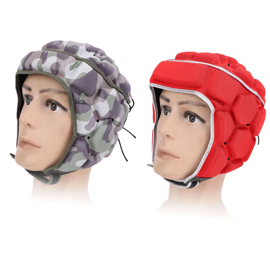 Rugby Headguard Rugby Head Protector Rugby Helmet Anti Collision Breathable EVA Rugby Headguard for Football Baseball Goalkeeper Qme