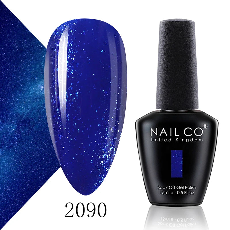 NAILCO 131 Colors Nail Gel Polish Off LED Semi Permanant Art Hybrid