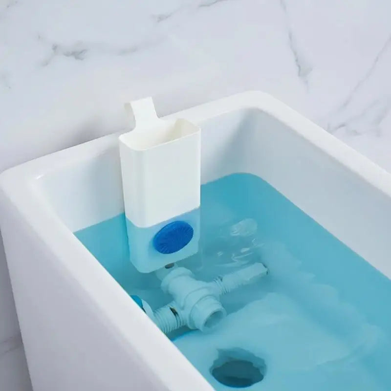 Toilet Bowl Cleaner Buffer Box Solid Dispenser Tank Replacement Part Qme