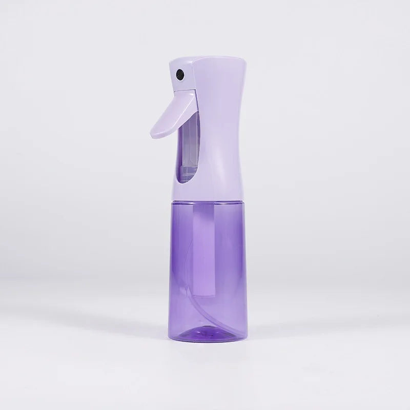 200/300ML High Pressure Continuous Spray Bottle Travel Reusable Sub Packaging Bottle Beauty Plant Watering Spray Bottle Qme 200ML Purple