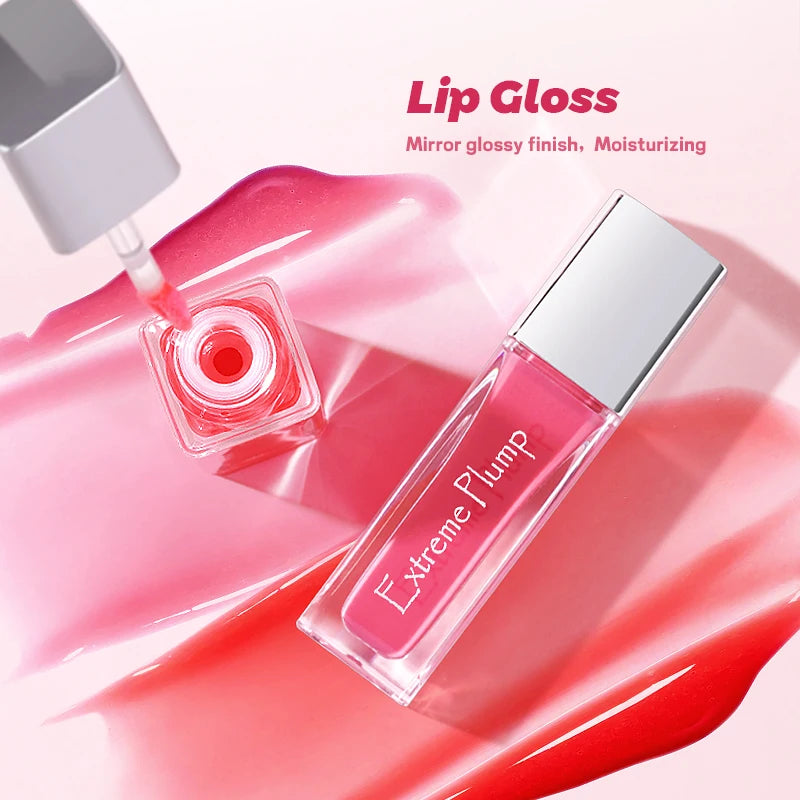 Water Gloss Mirror Lip Hydrating Moisturizing Waterproof Sweat-proof Qme
