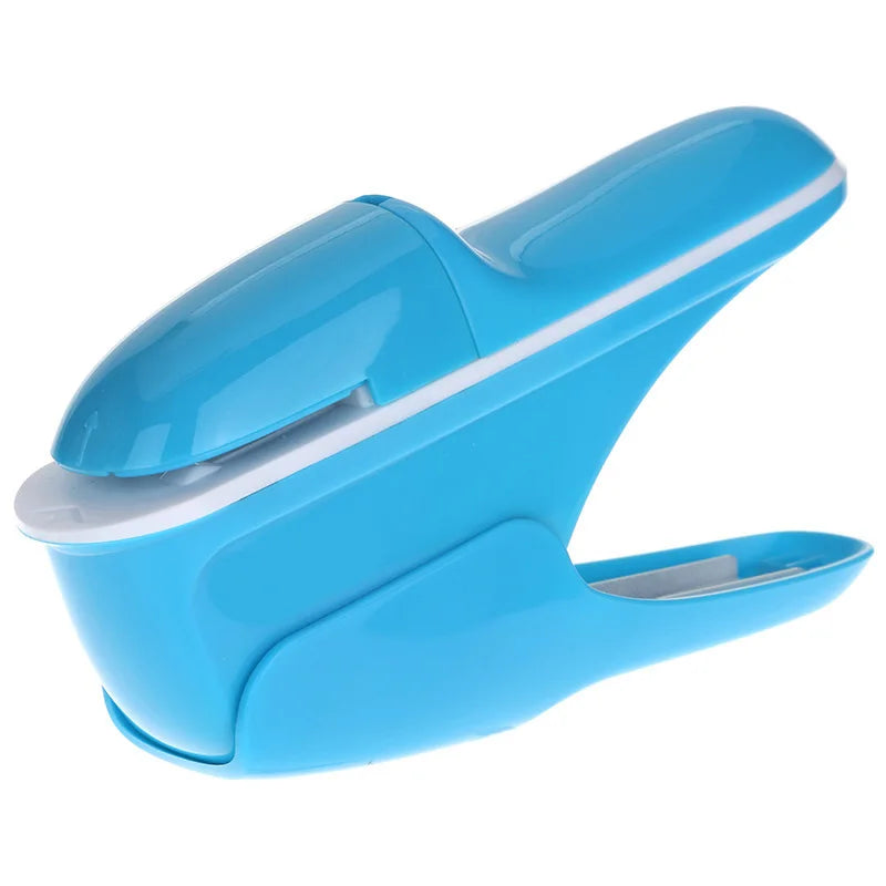 Desktop Stapleless Stapler For Fixing Up To 8 Sheets For Home School Office Desktop Stapler Ticket Paper And Document Binding Qme blue