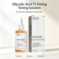 Glycolic Acid 7% Exfoliating Toner Brightening Smoothing Daily Toner Even-Looking Skin Tone Daily Skincare Moisturize Skin Qme Default Title