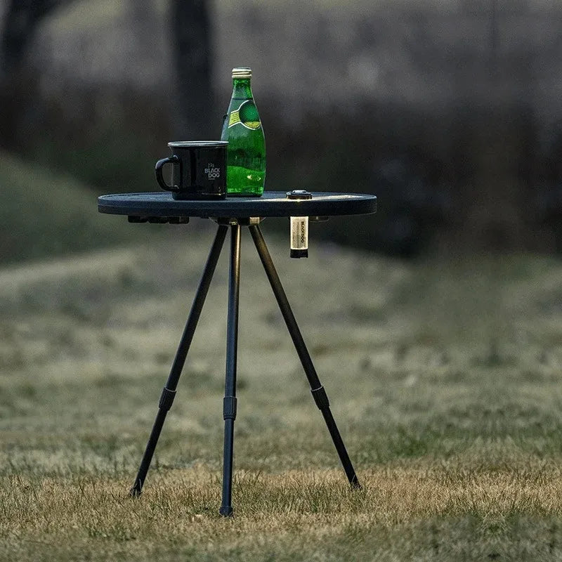 Outdoor Aluminum Alloy Folding Table Lightweight Coffee Portable Qme
