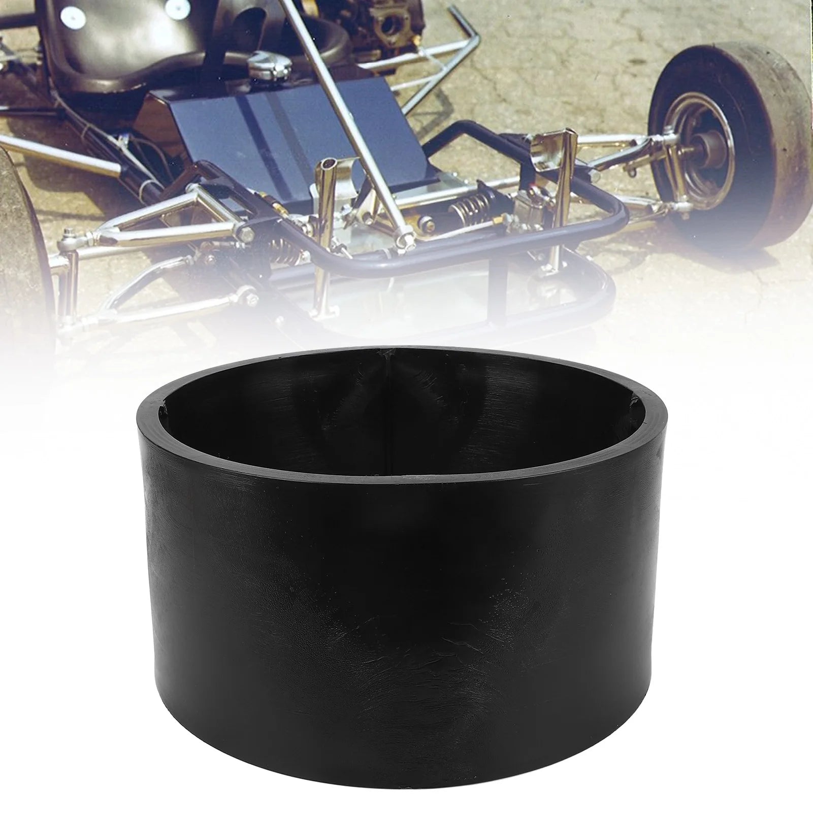 Go Kart Tire Sleeve 11x7.10-5 Go Kart PVC Tire Sleeve Traction Reduction Easy Installation 12mm Thick Hard for Drift Trike Qme