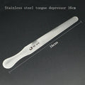 Stainless Steel Tongue Depressor Oral Examination Instrument Qme b