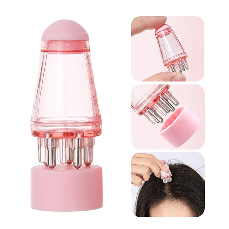 Scalp Applicator Comb Precise Application Hair Growth Serums Oils Qme