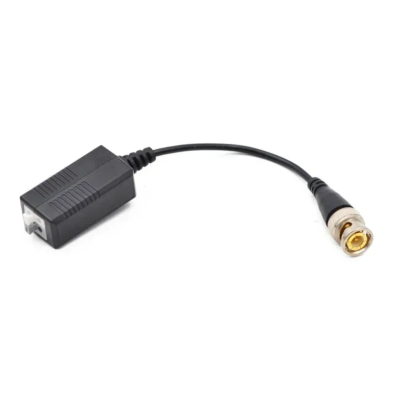 5Pair 3000FT Distance UTP Video Balun Twisted CCTV Balun Passive Transceivers BNC Cable Cat5 CCTV Adapter Qme