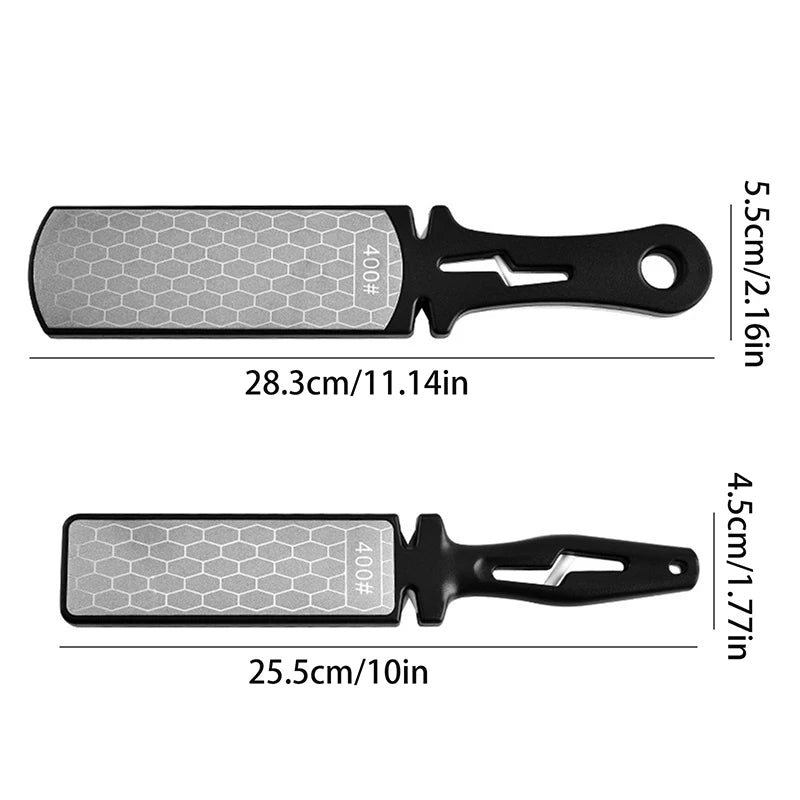 1 Knife Sharpener Diamond Bars 400 1000 Grit Kitchen Knives Tungsten Qme