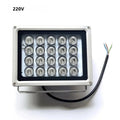 1PCS 220V Outdoor CCTV IR LED Fill Light HD Night Vision Camera Auxiliary Lamp 20 LEDs Qme White-20LED-220V