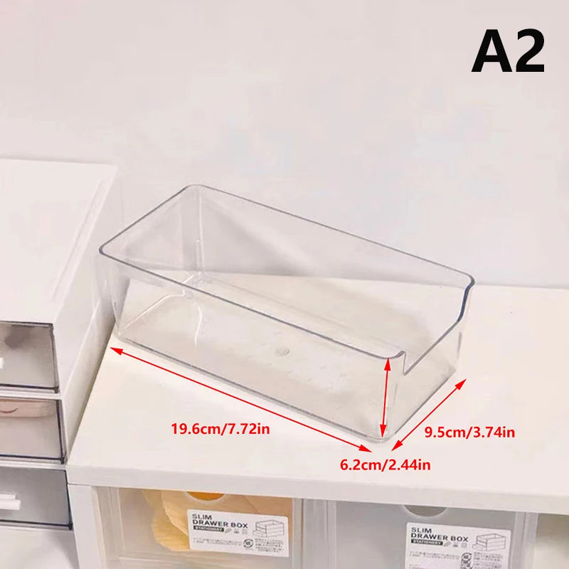 Dormitory Household Facial Mask Skin Box Refrigerator Storage Acrylic Qme A2
