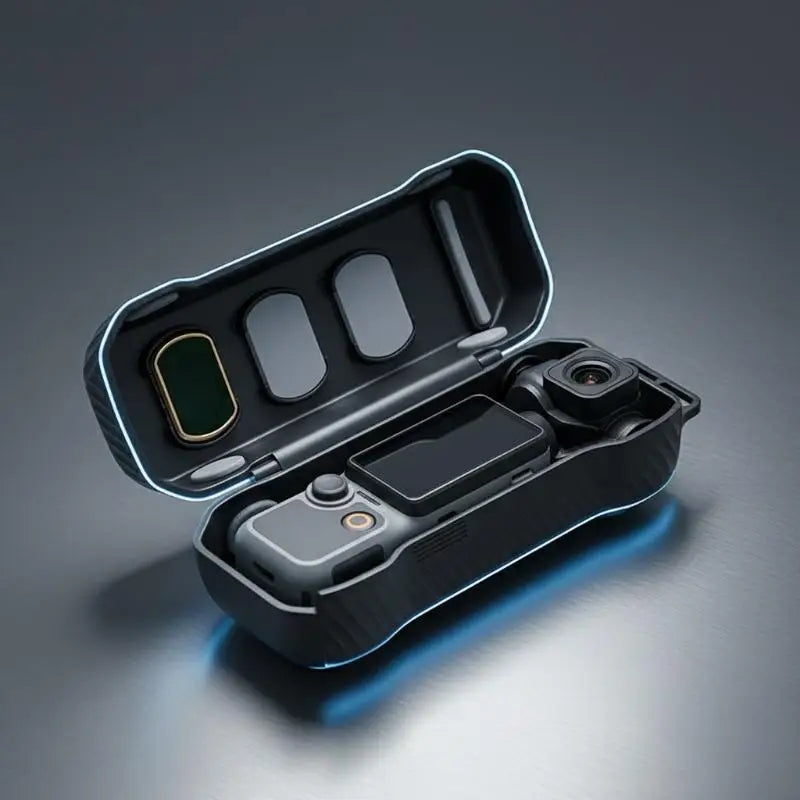 Hard Protective Case Storage Box Osmo Pocket 4 Full Body Cover Camera Qme