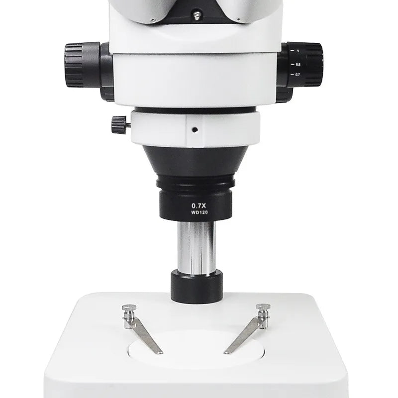 WD165 0 5X WD120 7X Trinocular Microscope Barlow Objective Lens Zoom Qme