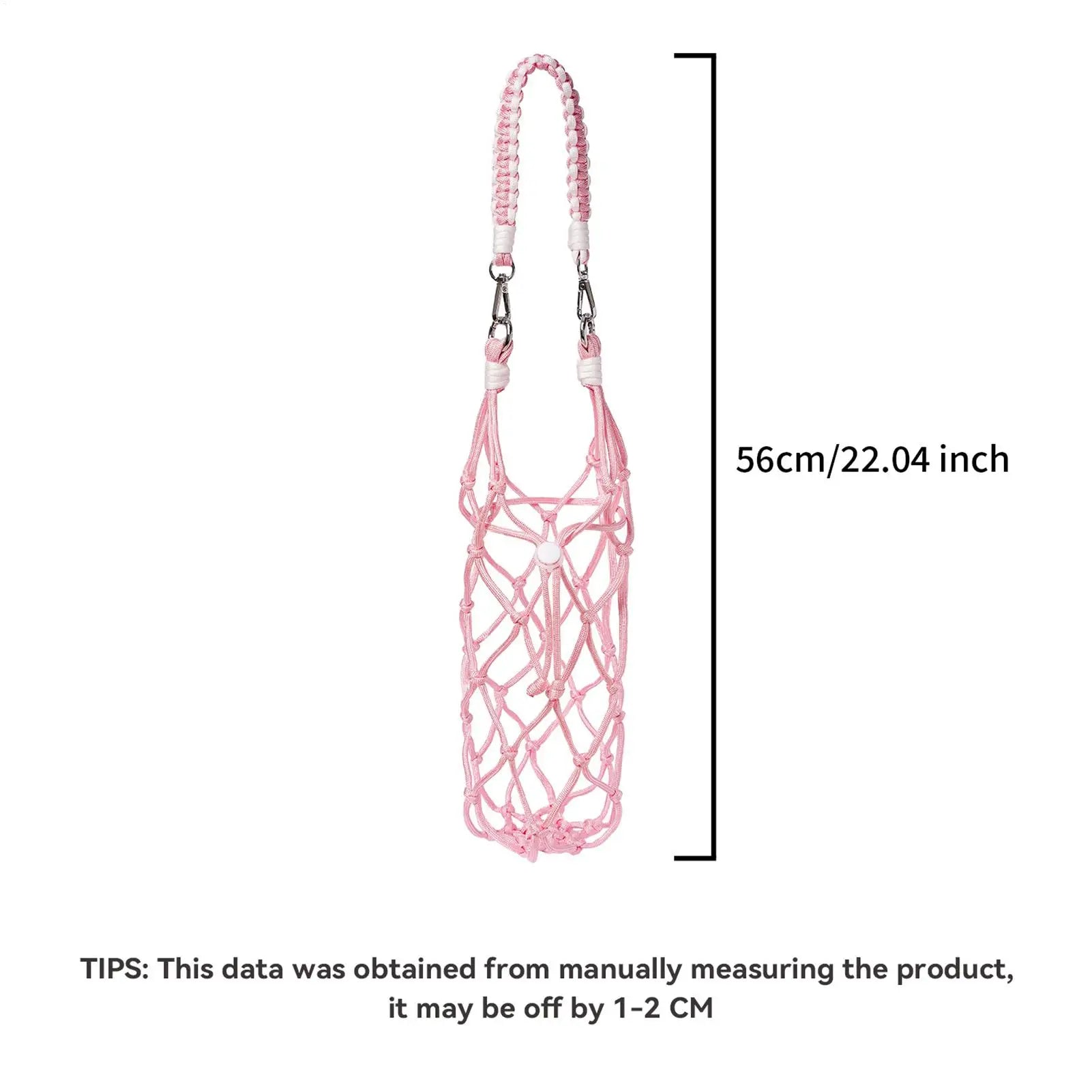 Bottle Sleeve Cotton Fashion Adjustable Portable Bag Water Bottle Carrier With Strap For Outdoor Travel Camping Hiking Fishing Qme